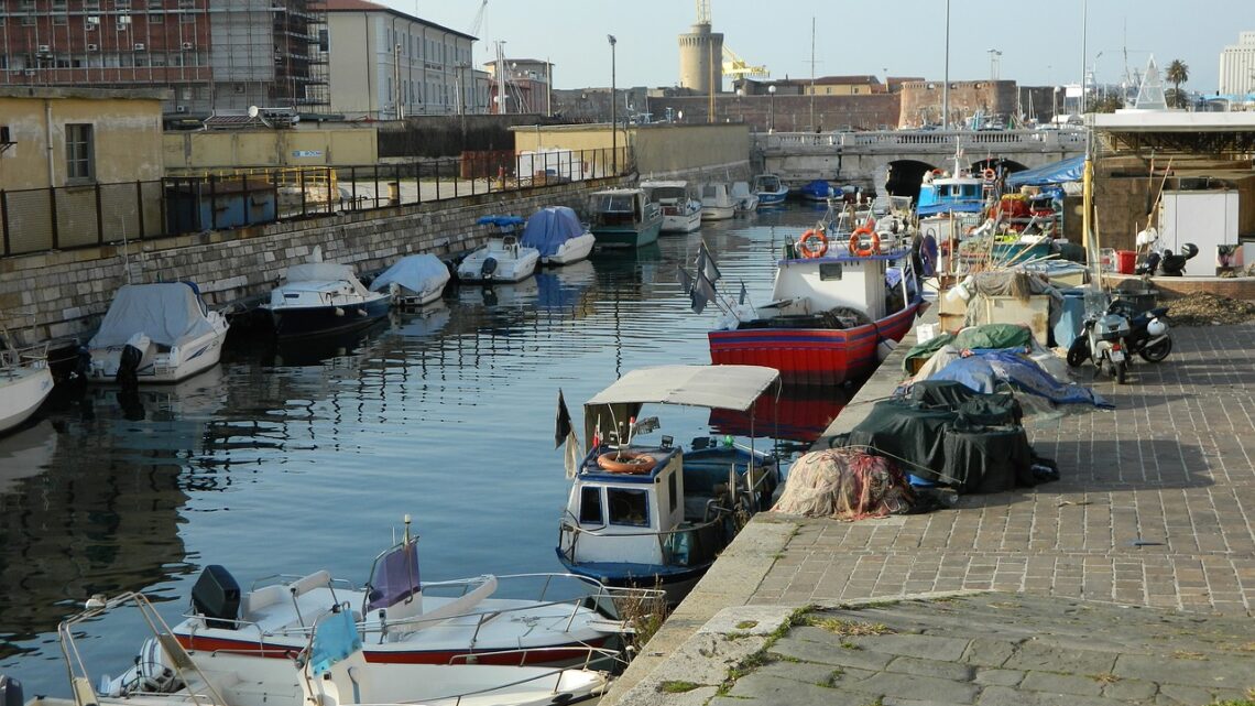 Il primo giro in barca